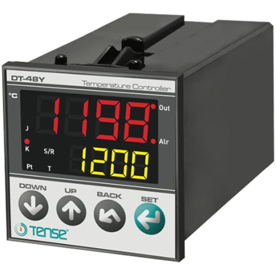 Thermostat numérique multifonction 48x48 mm