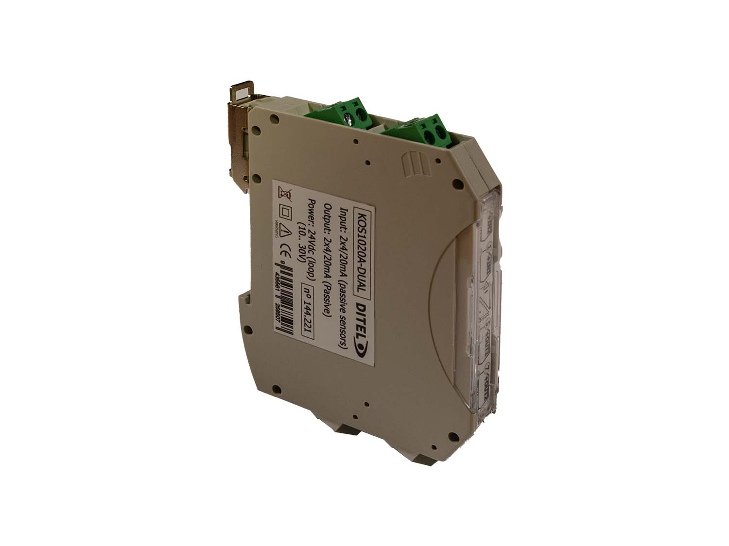 Isolateur double pour capteur passif (2 fils)