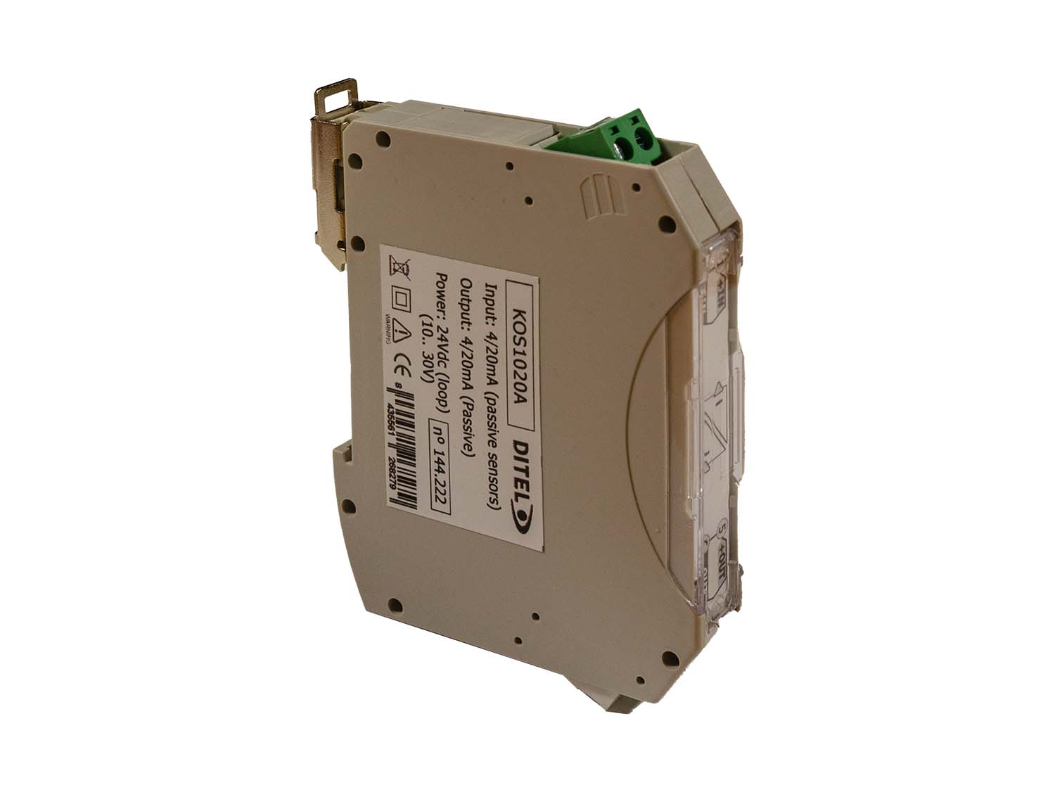 Isolateur pour capteurs passifs. Sortie passive 4/20 mA