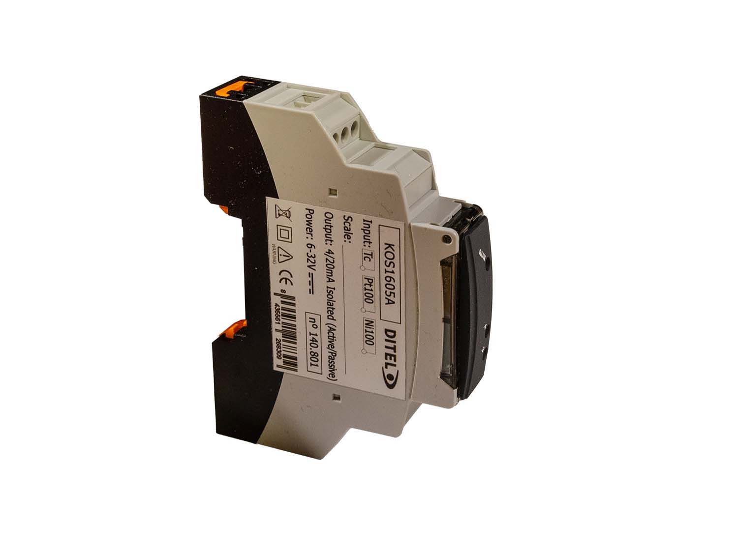 Convertisseur thermocouple, RTD vers 4/20 mA (actif/passif)