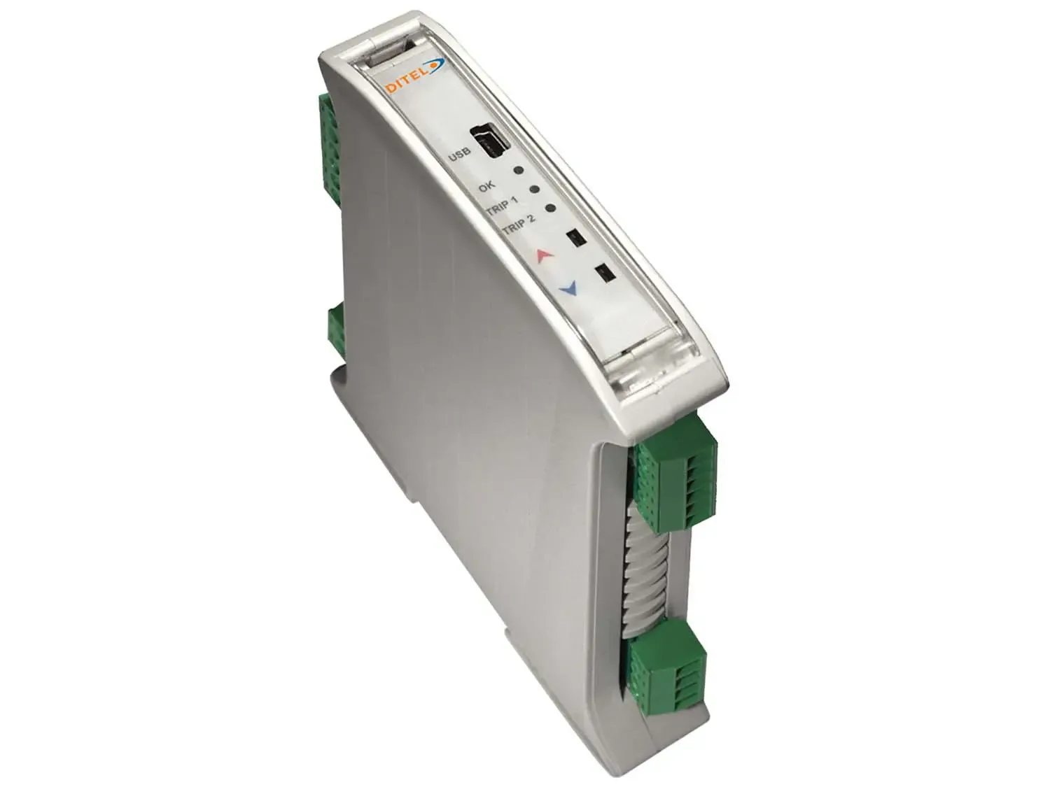 Convertidor doble temperatura Carril DIN