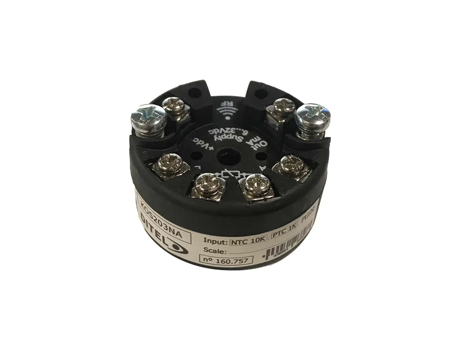 Émetteur 4-20 mA (passif) pour RTD (NTC 10 k?, PTC 1 k?, Pt100)