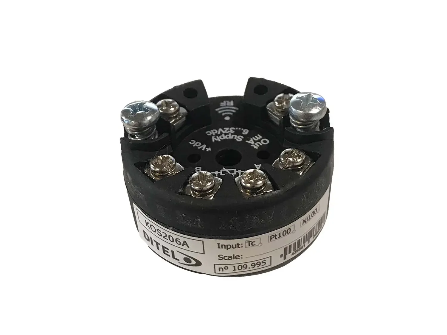 Transmetteur passif 4-20 mA pour thermocouples, RTD Pt100, Ni100 et mV KOS206A