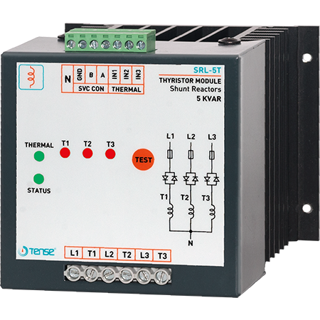 Controlador de carga inductivo de 5 kVAr (SVC)