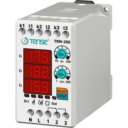Digital Overload Relay with 3x3 Digit LED Display