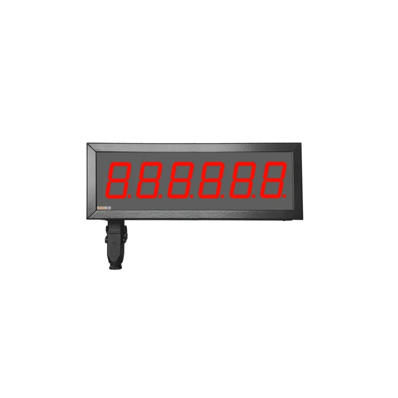 Visualizador Numerico 57mm, 6 digitos, Doble cara, Serie, Ethernet, Wifi +2R, 24VDC
