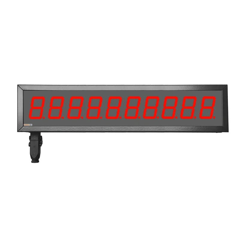 Visualizador numérico 57mm, 10 dígitos, Doble cara, PROFIBUS, IP65, 24VDC