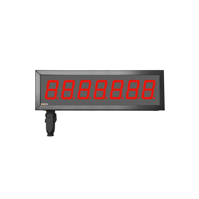 Visualizador Numerico 57mm, 7 digitos, BCD-Contador-Tacometro-Cronómetro +2R, IP65, 24VDC