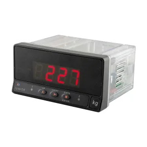 Indicador de procés, PT100, Termoparell, Resistència, 11V-265V AC/DC, 2RELES