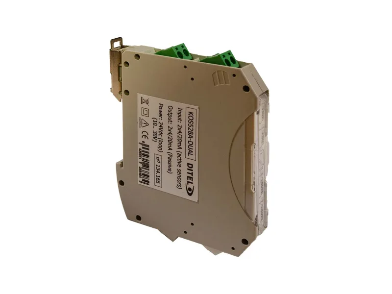 Aislador 2x4-20mA/2x4-20mA pasivo/alim 24VDC (Bucle)