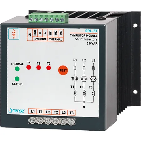 Controlador de carga inductivo de 5 kVAr (SVC)