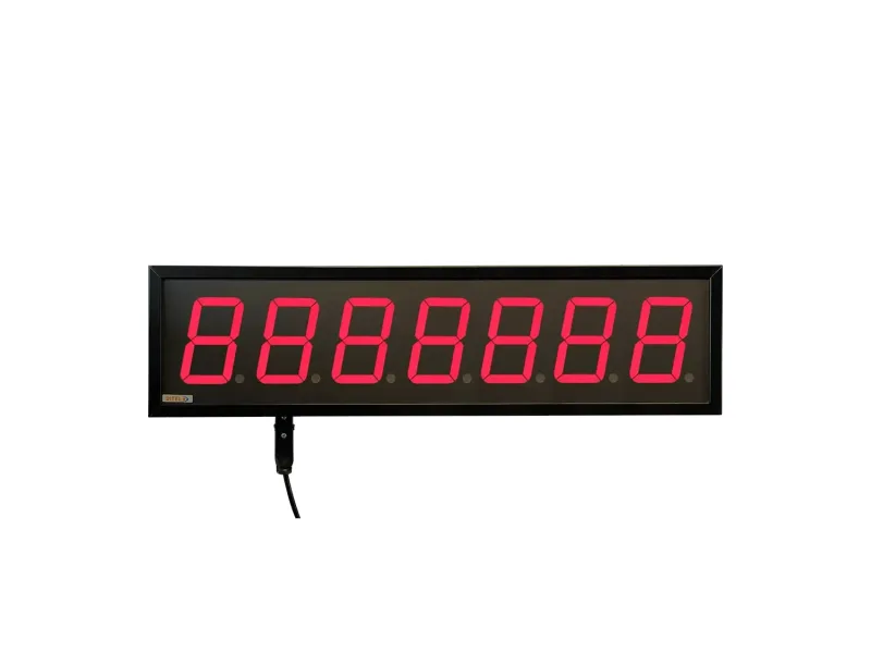 Visualizador Numerico 100mm, 7 digitos, PROFINET +2R, 24VDC