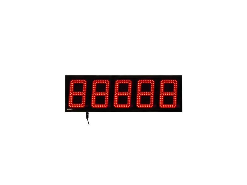 Visualizador numérico 180mm, 5 dígitos, PROCESO, 24VDC