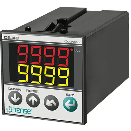 Contador digital con pantalla LED de 2x4 dígitos 48x48