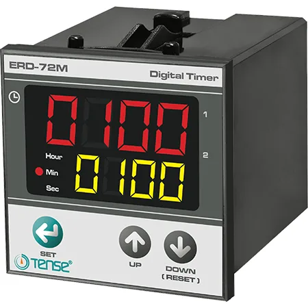 Temporizador digital con pantalla LED de 2x4 dígitos 72X72