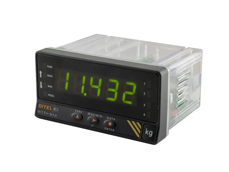 Ind. Multifuncion 10-70VDC/21-53VAC, BT, RS232, 4PNP